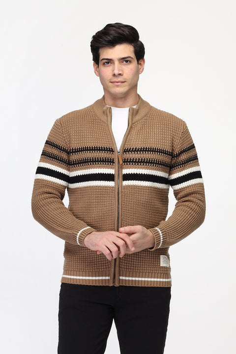 Regular Fit Pullover Beige