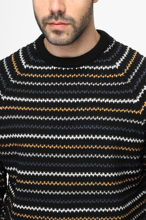 Regular Fit Pullover Black