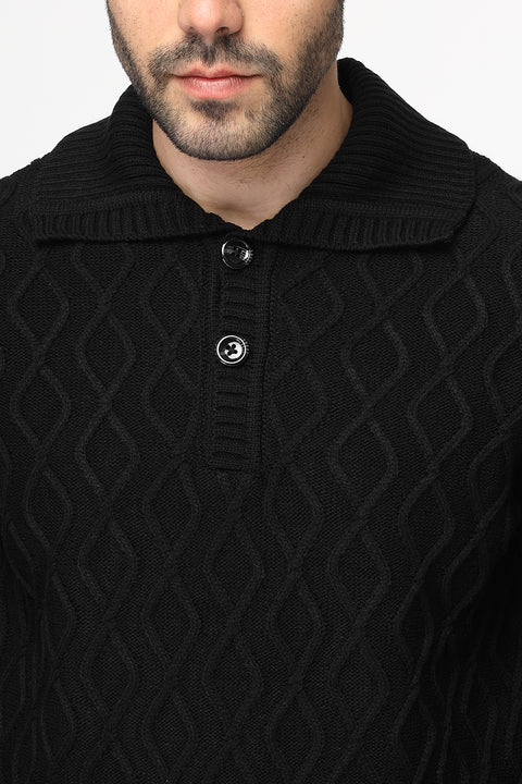 Regular Fit Pullover Black