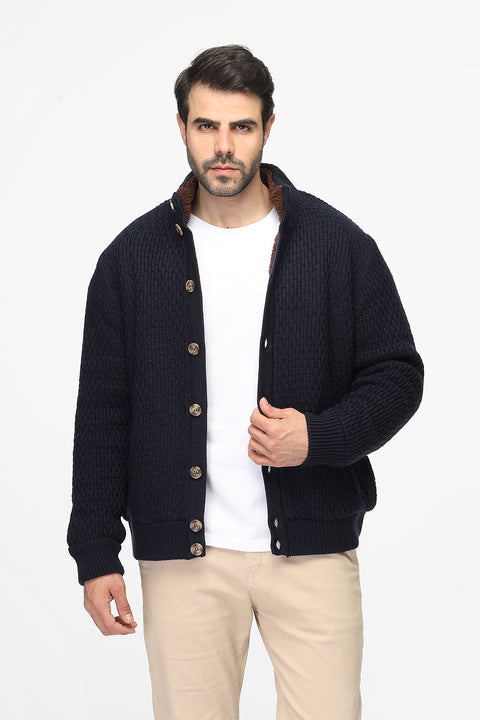 Regular Fit Pullover Dark Blue