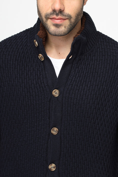 Regular Fit Pullover Dark Blue