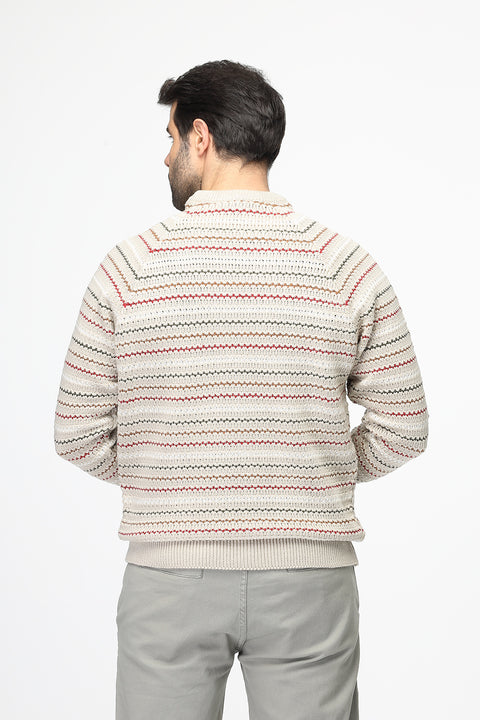 Regular Fit Pullover Beige