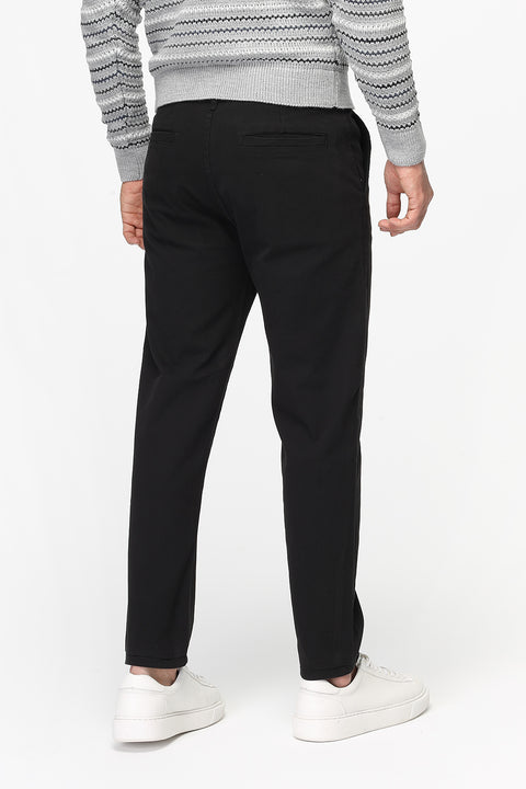 Regular Fit Chino Black