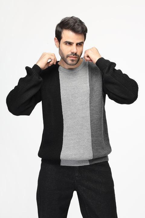 Over Size Pullover Black