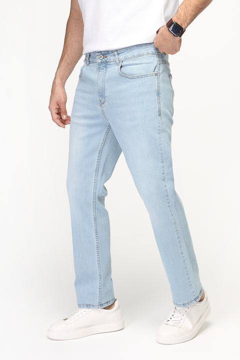 Athletic Trousers Jeans Light Blue