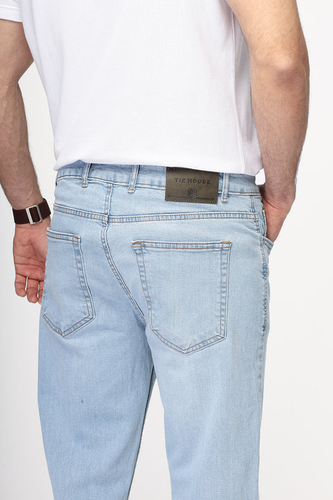 Athletic Trousers Jeans Light Blue