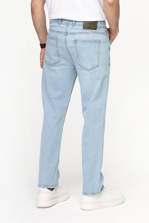 Athletic Trousers Jeans Light Blue