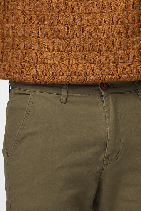 Regular Fit Chino Green