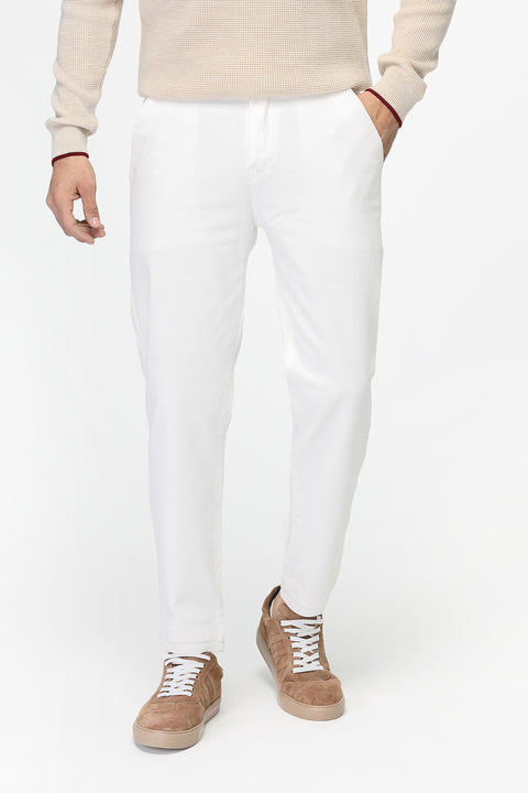 Regular Fit Chino Off White