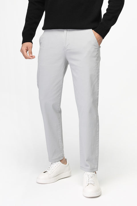 Regular Fit Chino Light Gray
