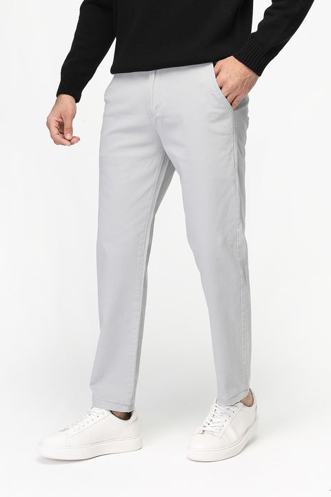 Regular Fit Chino Light Gray