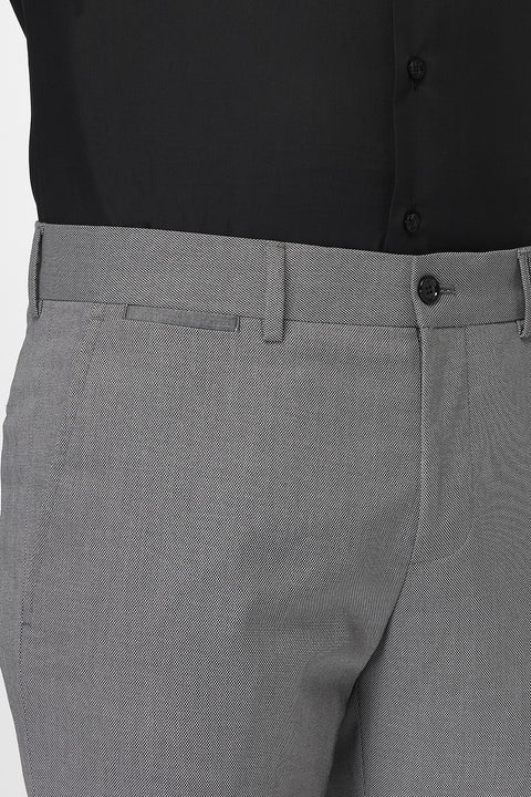 Slim Fit Classic Pants Gray