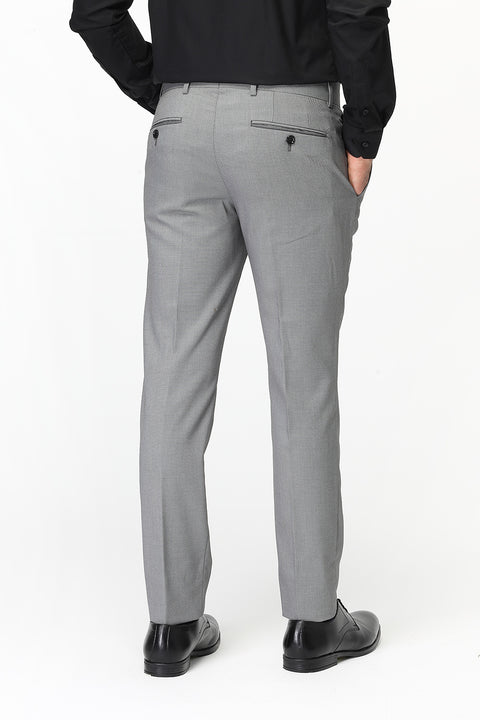 Slim Fit Classic Pants Gray