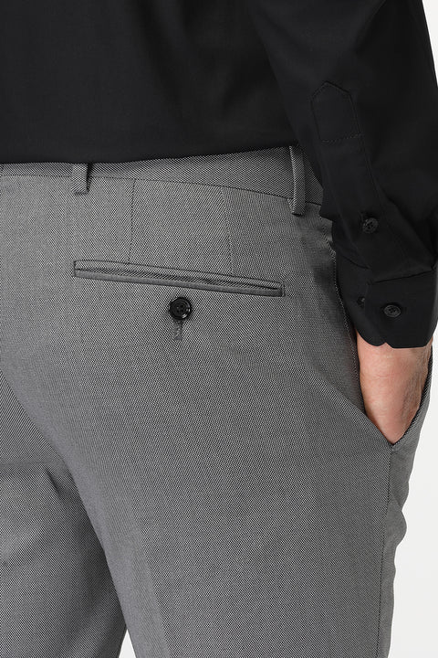 Slim Fit Classic Pants Gray