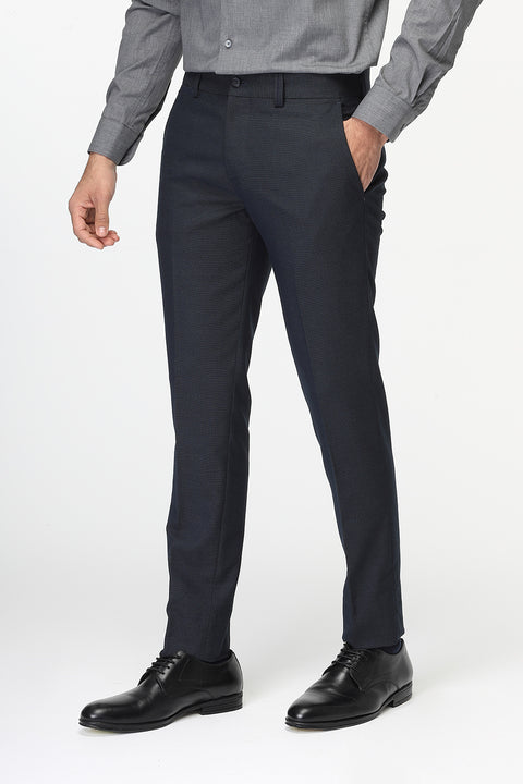 Slim Fit Classic Pants Blue