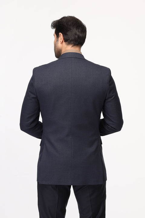 Slim Fit Suit Dark Blue