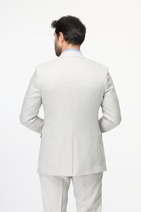 Slim Fit Suit Beige