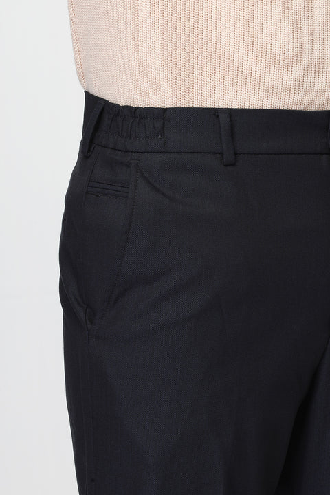 Regular Fit Classic Pants Dark Blue