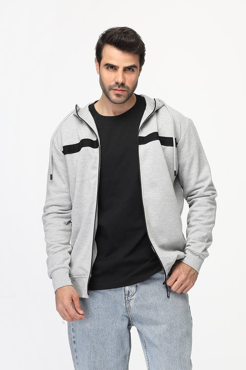 Regular Fit Sweat Shirt Gray