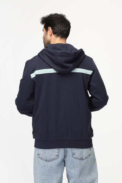 Regular Fit Sweat Shirt Dark Blue
