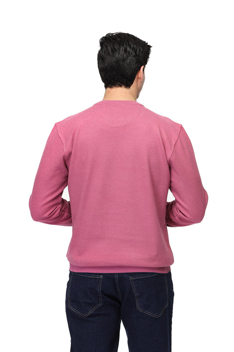 Regular Fit Sweat Shirt Pink