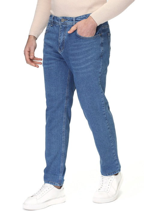 Regular Fit Trousers Jeans Blue