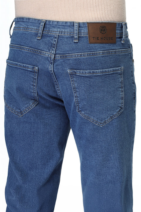 Regular Fit Trousers Jeans Blue