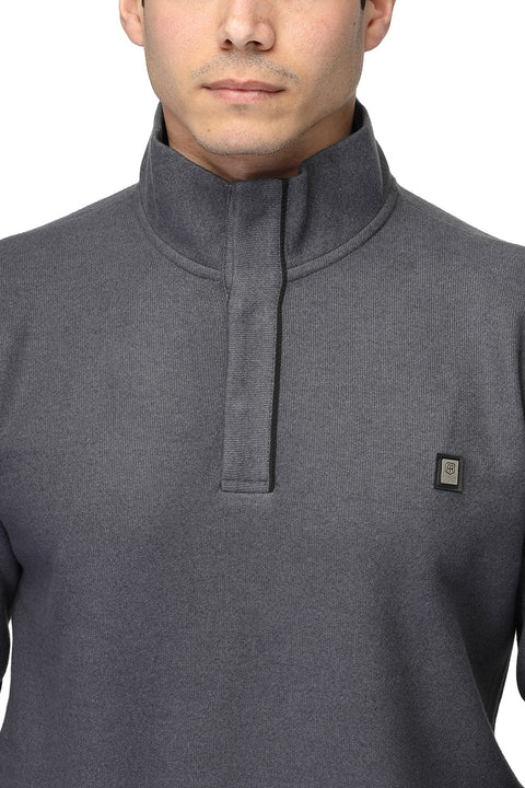Regular Fit Sweat Shirt Gray