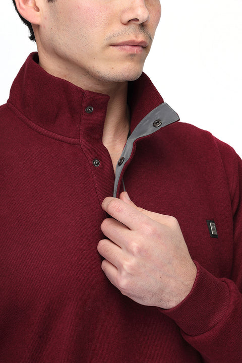 Regular Fit Sweat Shirt Maroon