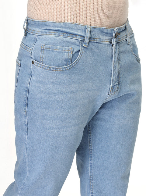 Regular Fit Trousers Jeans Light Blue