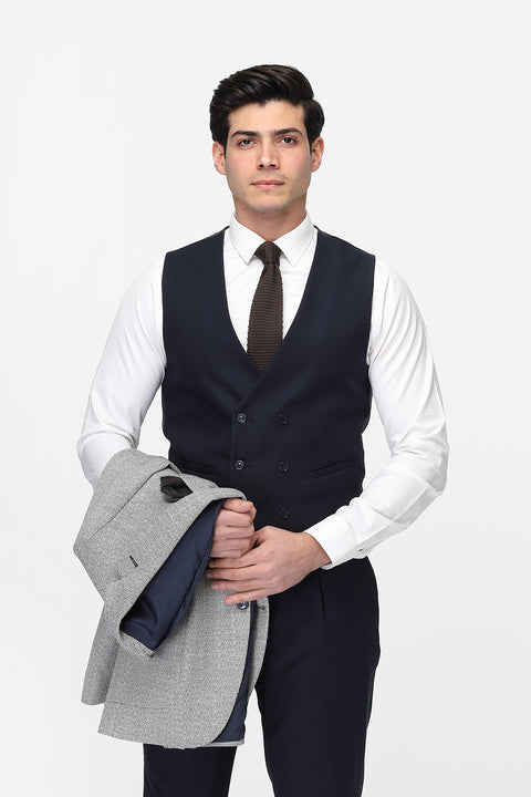 carrot Fit Suit Blue