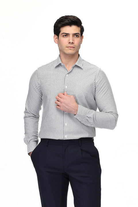 Slim Fit Shirt Gray