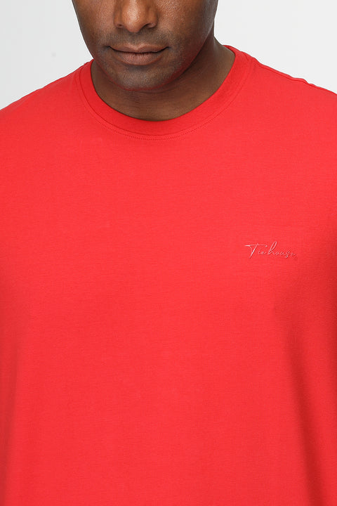 Regular Fit T-Shirt Red