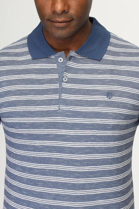 Polo Shirt Regular Fit Blue
