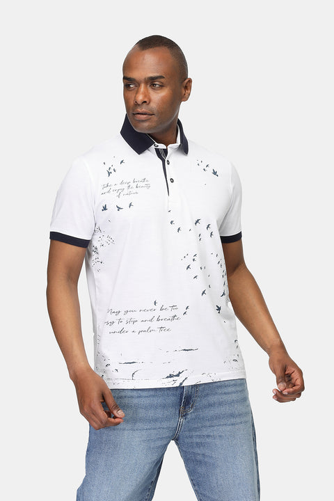Polo Shirt Regular Fit White