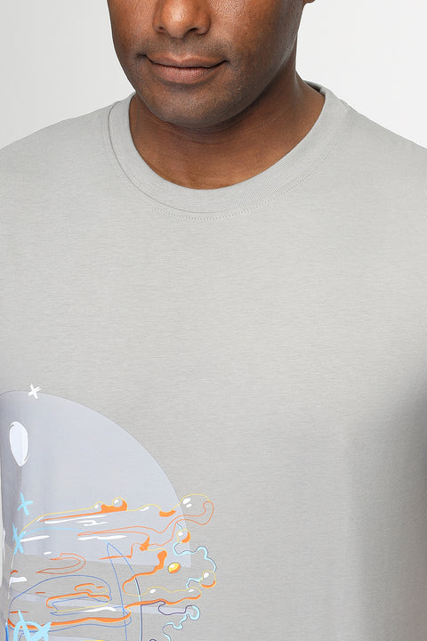 Regular Fit T-Shirt Gray