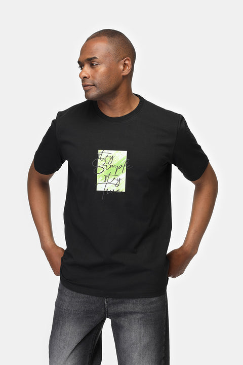 Regular Fit T-Shirt Black