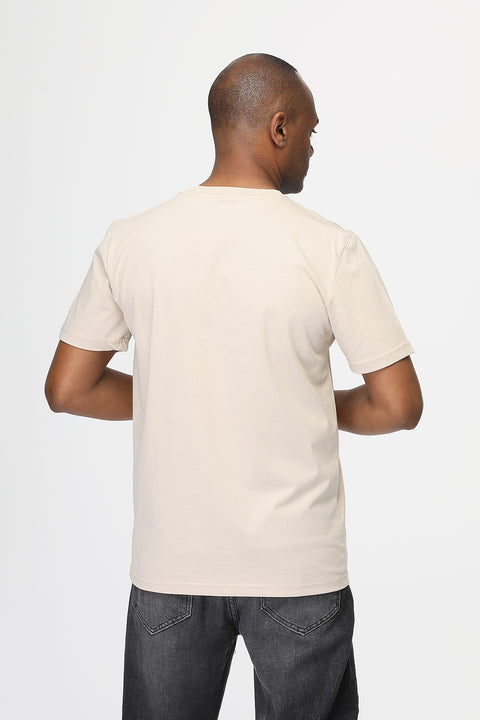 Regular Fit T-Shirt Beige