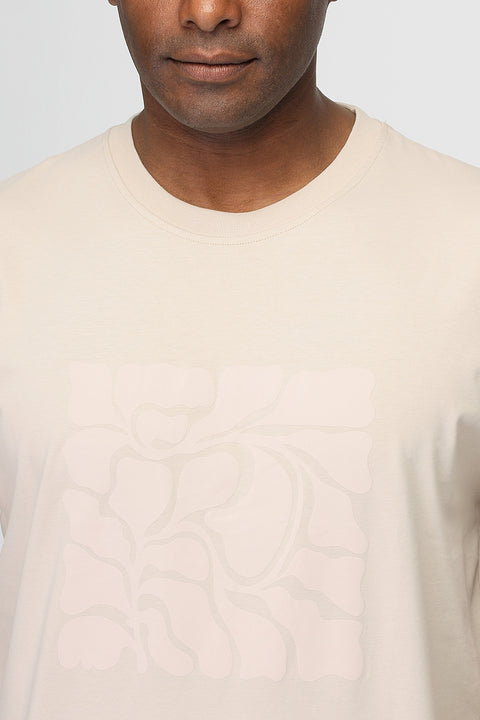 Regular Fit T-Shirt Beige