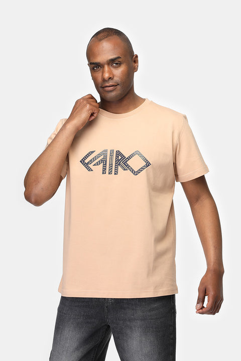 Regular Fit T-Shirt Beige