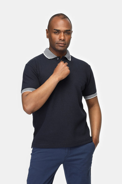 Polo Shirt Regular Fit Dark Blue