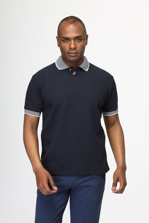 Polo Shirt Regular Fit Dark Blue
