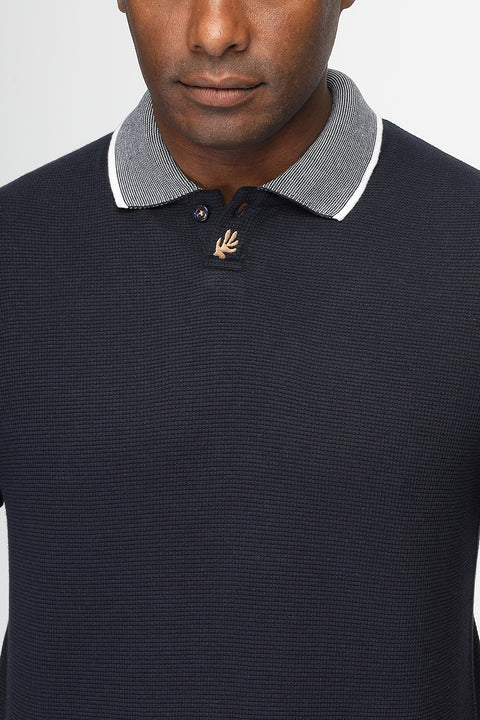 Polo Shirt Regular Fit Dark Blue