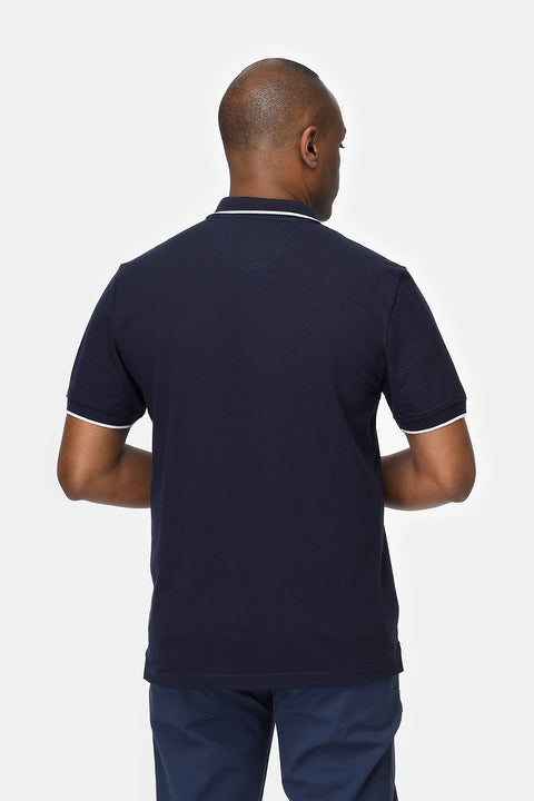 Polo Shirt Regular Fit Dark Blue