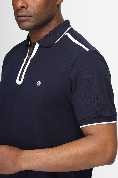 Polo Shirt Regular Fit Dark Blue