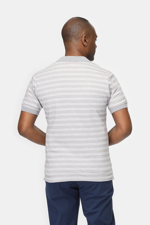 Polo Shirt Regular Fit Gray