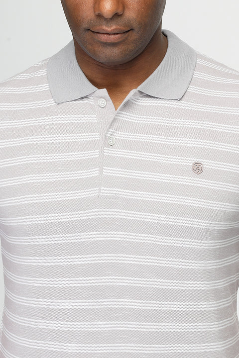 Polo Shirt Regular Fit Gray