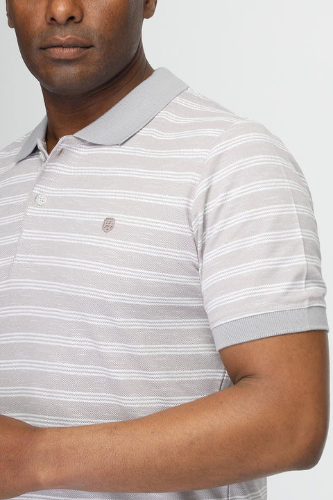 Polo Shirt Regular Fit Gray