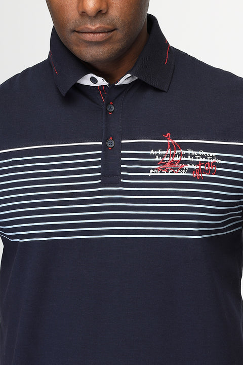 Polo Shirt Regular Fit Dark Blue