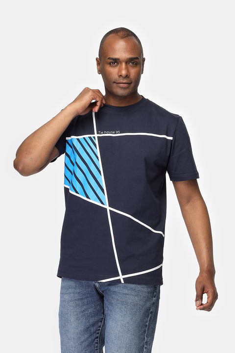 Regular Fit T-Shirt Dark Blue